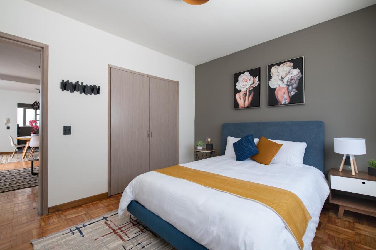 מקסיקו סיטי D.4 Acogedor Departamento En La Iconica Roma Norte מראה חיצוני תמונה