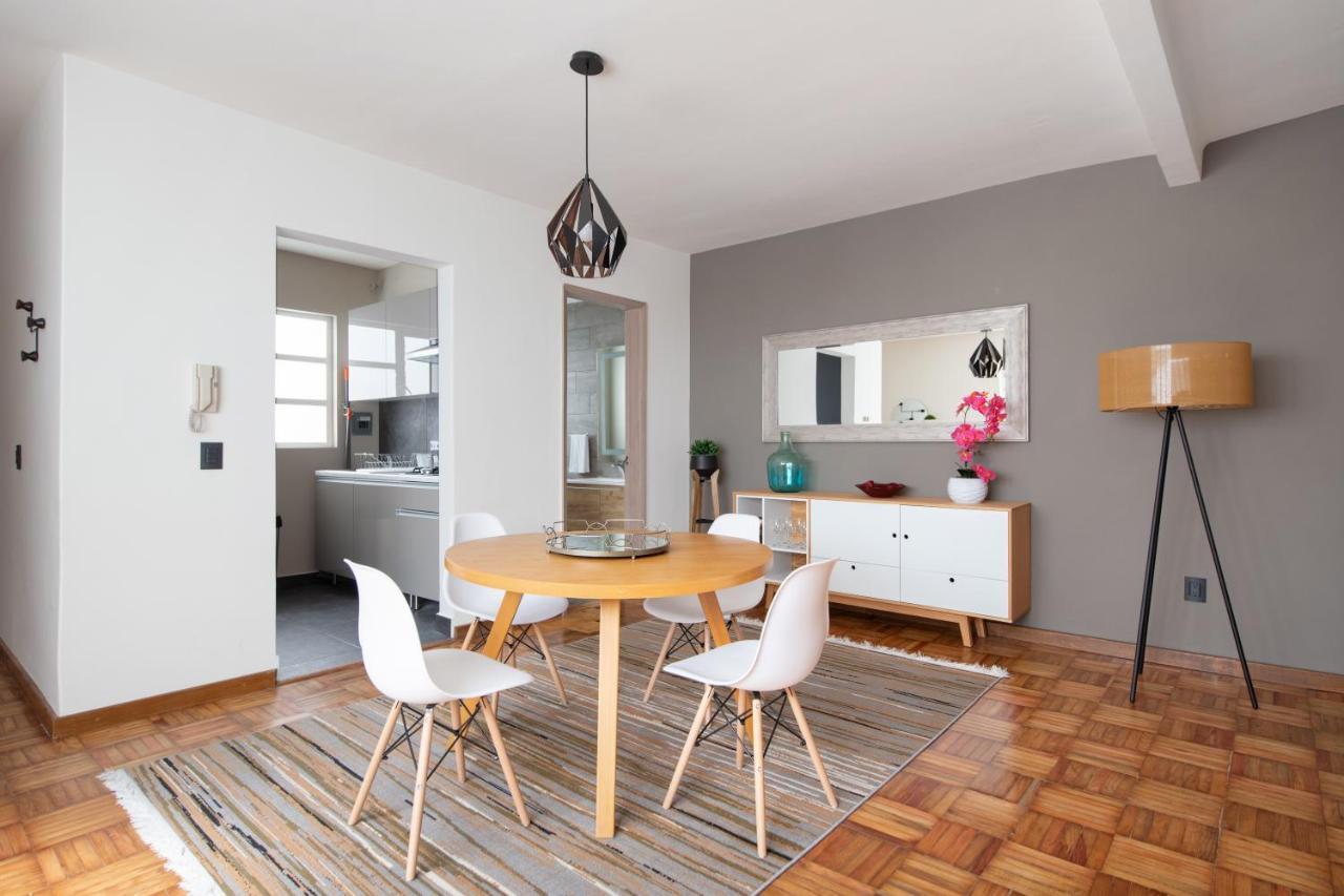 מקסיקו סיטי D.4 Acogedor Departamento En La Iconica Roma Norte מראה חיצוני תמונה